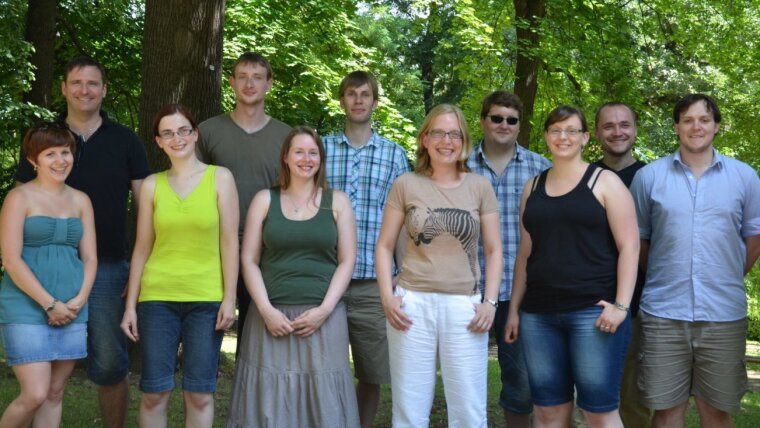 Bioactive glasses group in July 2013